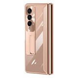 For Samsung Galaxy Z Fold4 5G Samsung Fold 4 Full Body Hinge Case - Electroplated - Green - Extra Image