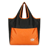 Waterproof Foldable Tote For Outdoor Sports - Dark Blue - Front View