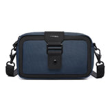 Waterproof Mini Crossbody Bag For Men Oxford Cloth Design - Blue - Extra Image