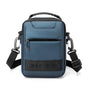 Men Messenger Bag - Wear As Belt Shoulder Or Handheld Bag - Dark Blue