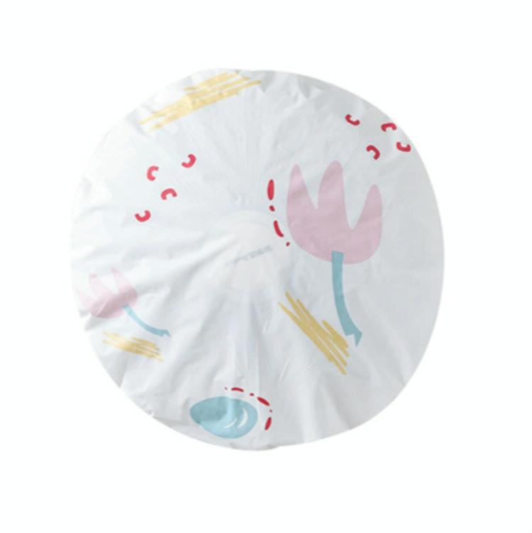 Modern Minimalist Floral Floor Fan Cover - 48cm - Green House
