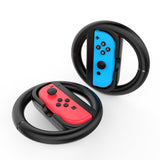 Switch Games Steering Wheel Bracket - Compact - Red Blue - 45-Degree Angle