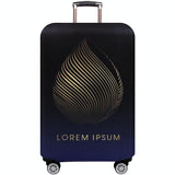 Protective Luggage Cover - Durable Elastic Anti-dust - Small Size - Happy Planet