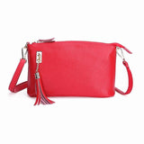 Fringed One Shoulder Bag For Women Large Capacity Casual - Black