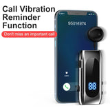 Wireless Bluetooth Earphone for Business - K55 - Silver - Top-Down View