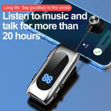 Wireless Bluetooth Earphone for Business - K55 - Silver - Rear View