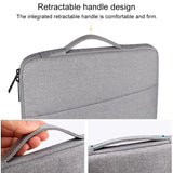 13.3 Inch Laptop Felt Sleeve Protective Case Carrying Bag - Pink - Low Angle