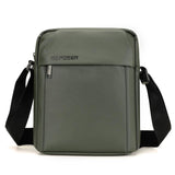 Large Capacity Men Messenger Bag For Travel & Commuting - Amry Green