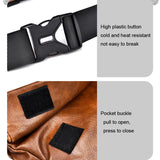 Compact Single Shoulder Crossbody Backpack For Men - Gray - Extra Image