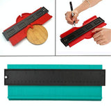 10-inch Woodworking Contour Arc Gauge Tool - Multifunctional - Green