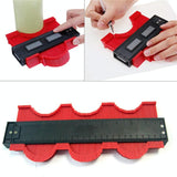10-inch Woodworking Contour Arc Gauge Tool - Multifunctional - Green - Low Angle