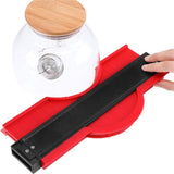 10-inch Woodworking Contour Arc Gauge Tool - Multifunctional - Green