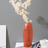 Thickened Pe Vase for Dried Flower Arrangements - Durable Drop-proof and Crack-proof - Rose Pink - Extra Image