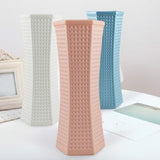 Versatile Plastic Vase for Creative Wet and Dry Flower Arrangements - Blue - Extra Image