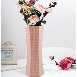Versatile Plastic Vase for Creative Wet and Dry Flower Arrangements - Blue - Extra Image