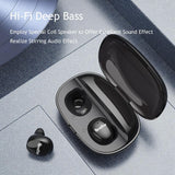Waterproof Tws Bluetooth Earphones - Hd Stereo Sound - White - Side View