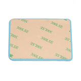 Diamond Lattice Card Bag Sticker For Mobile Phones - Black - Side View