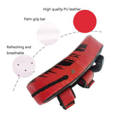Taekwondo Training Foot Target - Home Boxing Pair - White - Rear View