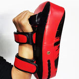 Taekwondo Training Foot Target - Home Boxing Pair - White - Close-Up Angle