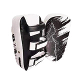 Taekwondo Training Foot Target - Home Boxing Pair - White - Low Angle