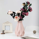 Drop-resistant Vase for Creative Living Room Flower Arrangements - Green - Front View