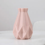 Drop-resistant Vase for Creative Living Room Flower Arrangements - Green - Top-Down View