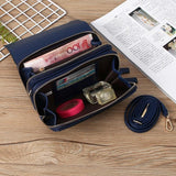 Large Capacity Women Wallet Clutch Bag Versatile Crossbody - Blue