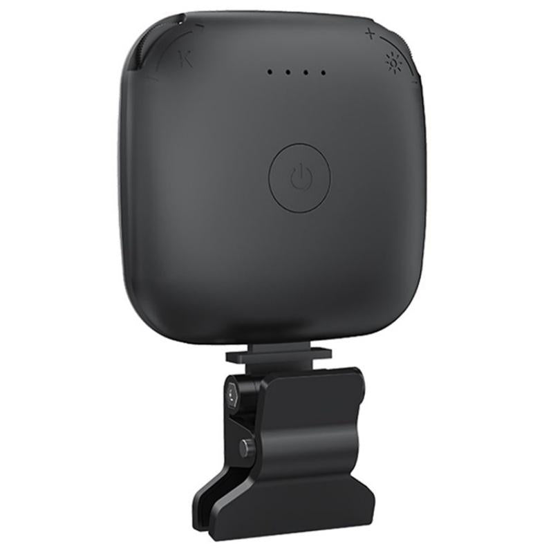 Portable Mini Clip-on Led Fill Light for Video Conferencing and Live Streaming - Purple