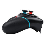 Macro Wireless Pro Controller with Wake-up Function - White Red Blue - 45-Degree Angle