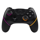 Macro Wireless Pro Controller with Wake-up Function - White Red Blue - Extra Image