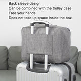 Large Capacity Cationic Trolley Suitcase for Trip Storage - Navy - Low Angle