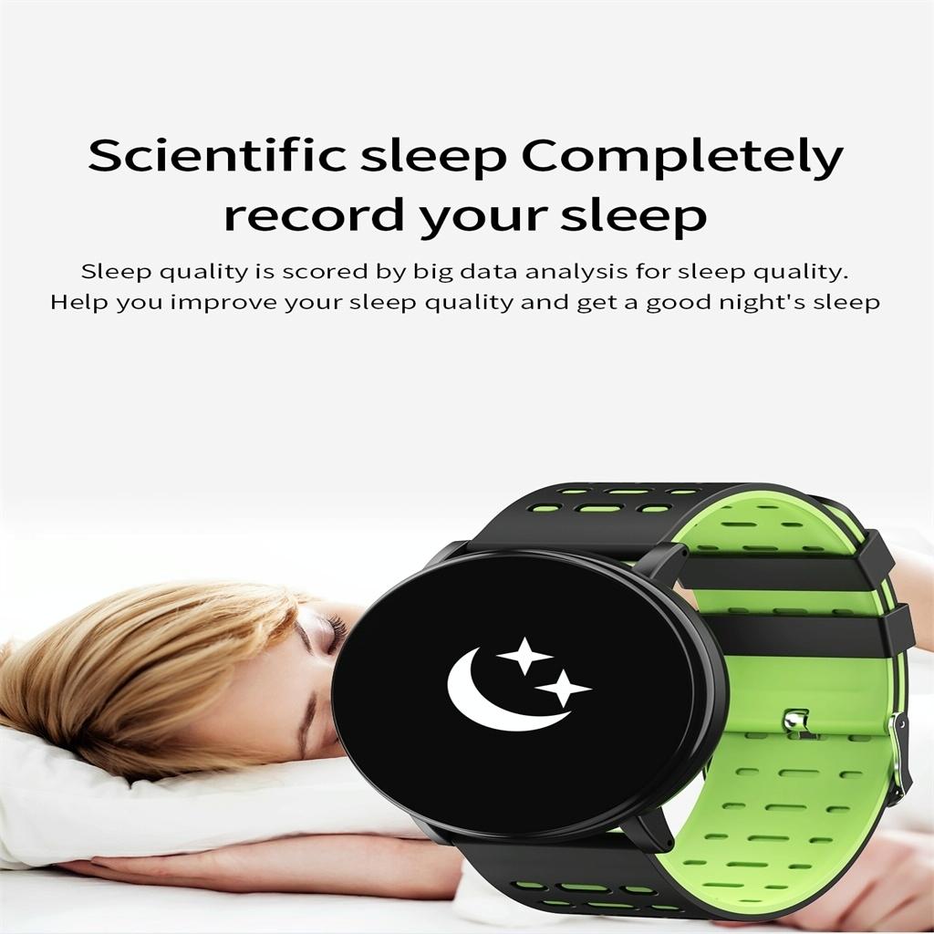 Smart Watch With Call Reminder And Health Monitoring - Green