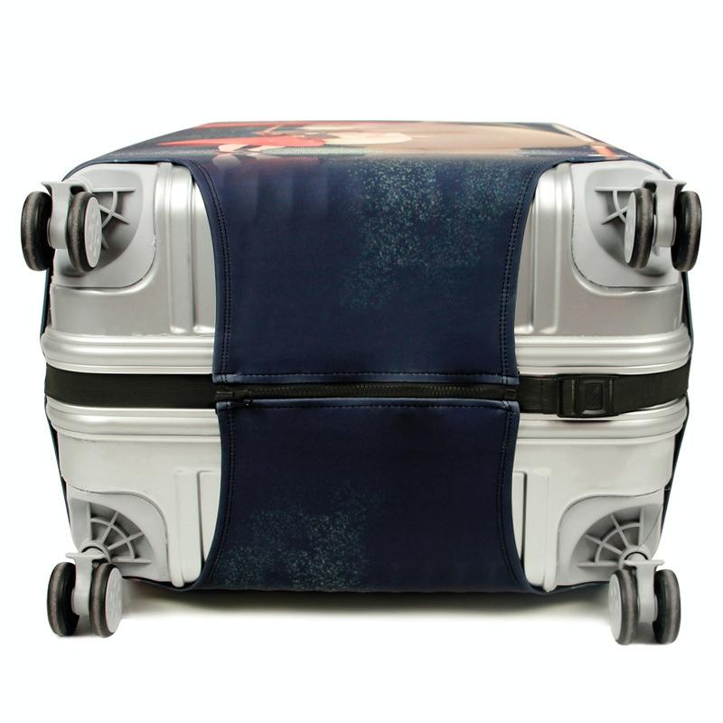 Protective Cover for Durable Luggage - Elastic Dustproof - Small Size - Mushroom Rabbit