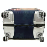 Protective Cover for Durable Luggage - Elastic Dustproof - Small Size - Mushroom Rabbit - 45-Degree Angle