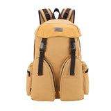 Versatile Laptop Backpack - Perfect for Work or Travel - Coffee - Rear View