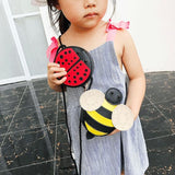 Adorable Kids' Tassel Purse Cute Cartoon Animals - Snail - 45-Degree Angle