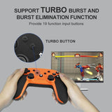 Universal 3-in-1 Gamepad for Switch Pc and Android - Black - Rear View