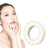 Selfie Ring Light for Mobile Phones - Beauty Enhancer - Black