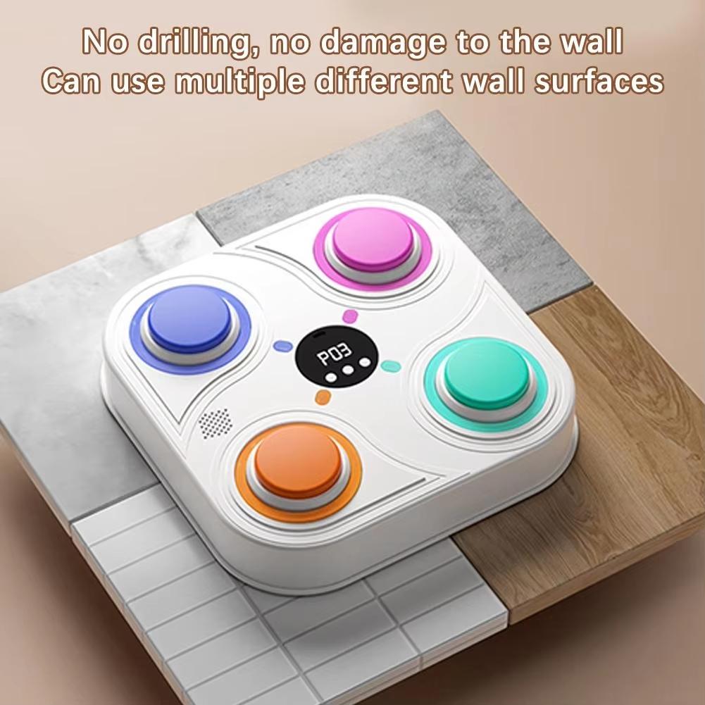Bluetooth Music Display Boxing Target Toy For Children - Digital & Smart - Blue