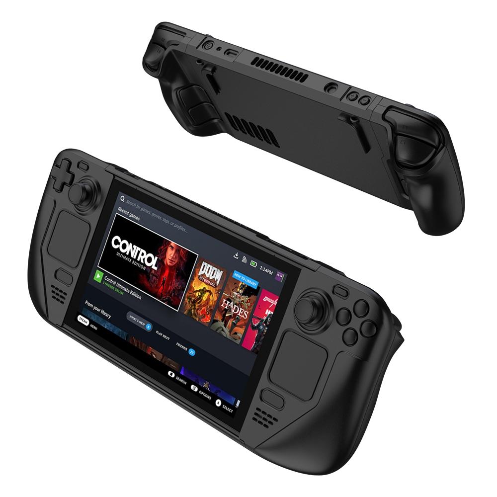 Anti-fall Game Console Case with Contrast Design - Blue