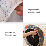 60x148cm Long All Round 3d Fan Dust Cover - Cactus - Rear View