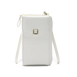 Women Cross Body Phone Purse With Long Strap - Black - Extra Image