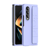For Samsung Galaxy Z Fold4 5G Shockproof Wristband - Elastic - Purple - Extra Image