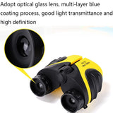Mini Hd Binoculars for Children - Compact and High-quality - Blue - 45-Degree Angle