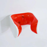 Wall-mounted Bracket for Xiaomi Electric Scooters - Rose Red - Rear View