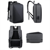 Large Capacity Anti-theft Laptop Backpack with Usb Port - 16 Inch - Dark Gray - Low Angle
