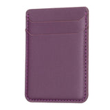 R20 Texture Card Bag Back Sticker For Mobile Phones - Black
