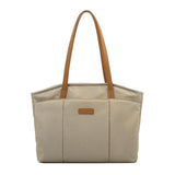 Large Capacity Laptop Tote For Women - Pink