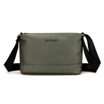Lightweight Men Shoulder Bag For Commuting - Army Green