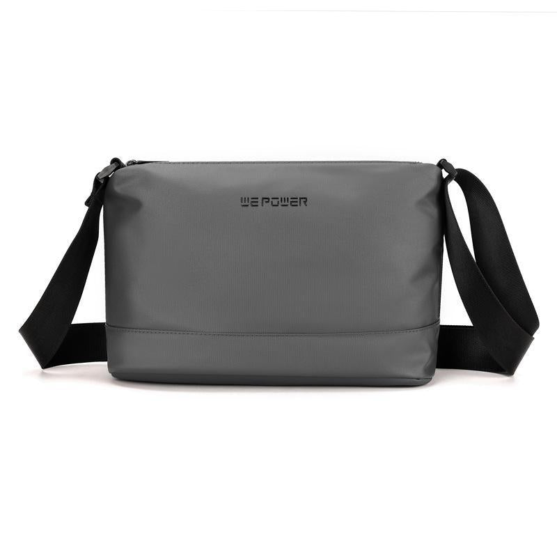 Lightweight Men Shoulder Bag For Commuting - Army Green